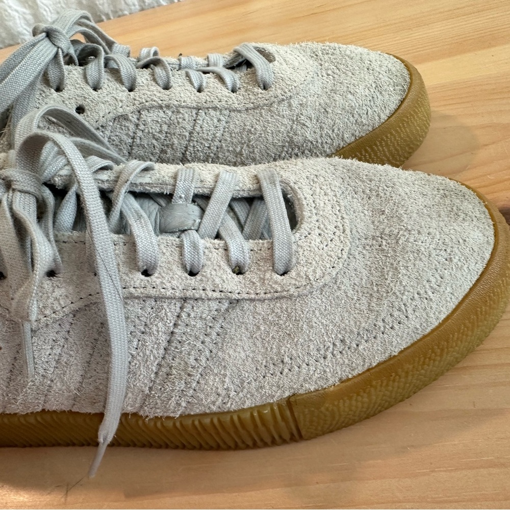 adidas Light Gray Sambas Sneakers Size 10 - Picture 10 of 11